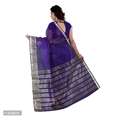 Justfashion Art Silk Saree (Purple)-thumb3