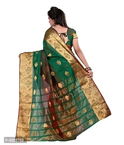 Justfashion Silk Saree (Rdbn766_Green)-thumb4