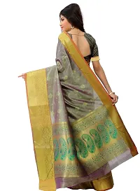 Justfashion Silk Cotton Saree (Rdbn1332_Green)-thumb2