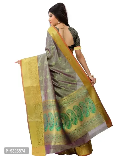 Justfashion Silk Cotton Saree (Rdbn1332_Green)-thumb3