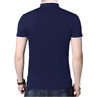 Stylish Solid Cotton T-Shirts For Men Pack Of 2-thumb1