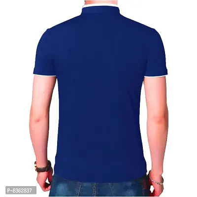 Stylish Fancy Polycotton Solid T-Shirt For Men-thumb3