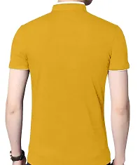 Stylish Fancy Polycotton Solid T-Shirt For Men-thumb1