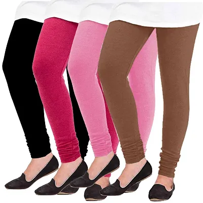 Warm fleece lined leggings with skirt black for girls