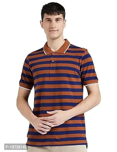 Reliable Multicoloured Polyester Solid Polos For Men