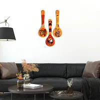 Artvibes Madhubani Art Wooden Wall Hanger for Home | Office | Living Room | Gift | Modern Decoration Items | Kitchen Wall Decor | Home Decor-thumb4