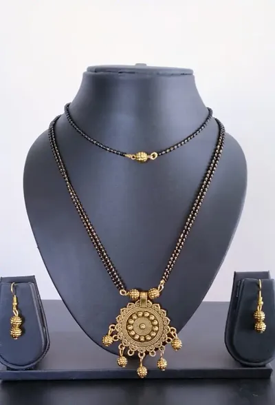 Trendy Beads Work Jewellery Set