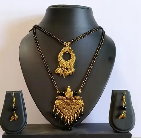 Trendy Beads Work Jewellery Set