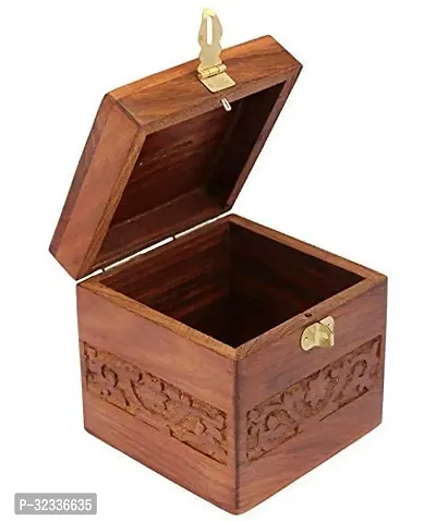 Handmade Wooden Money Box with Lock-thumb4