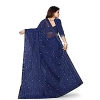 Stylish Fancy Litchi Silk Saree With Blouse Piece For Women-thumb4