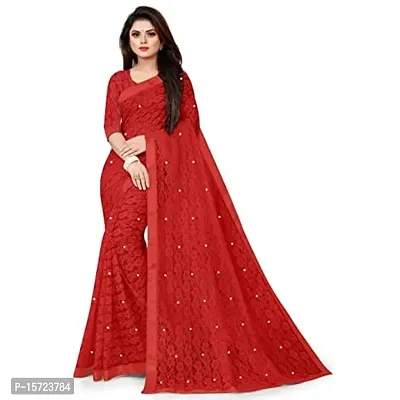 Stylish Fancy Litchi Silk Saree With Blouse Piece For Women