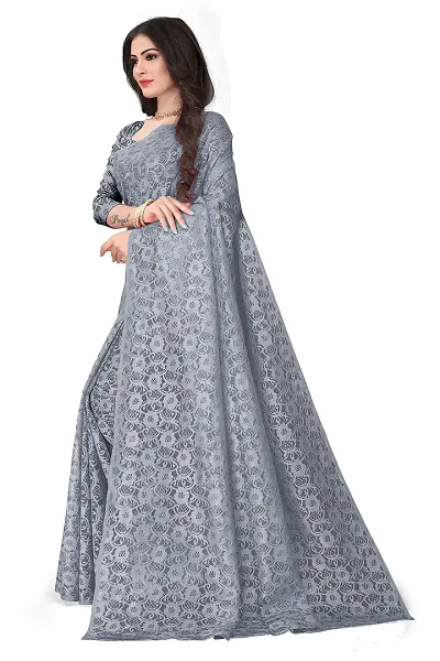 Women's Pure Lichi Silk Jacquard Pattu Designer Heavy Silk Saree With UnStiched Blouse