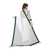 Stylish Fancy Net Saree With Blouse Piece For Women-thumb1