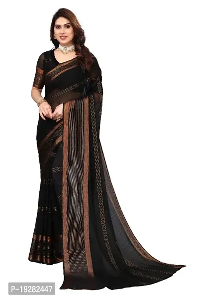 Fancy Cotton Silk Saree with Blouse Piece for Women