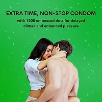 Cobra Premium -Non Stop Extra time (Lubricated Condom) (10Pcs in Each Wallet, Pack of 6)-thumb1