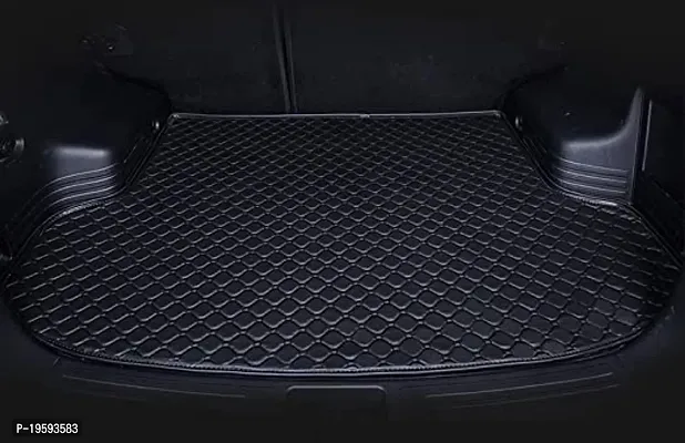 Nisan Magnite Custom Fitted Car TrunkBoot MatDicky Base Mat Black Thread