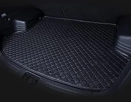 Nisan Magnite Custom Fitted Car TrunkBoot MatDicky Base Mat Black Thread-thumb1