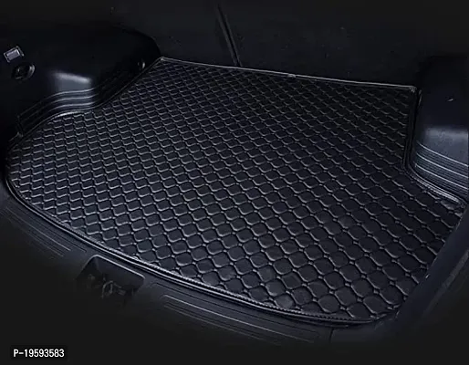 Nisan Magnite Custom Fitted Car TrunkBoot MatDicky Base Mat Black Thread-thumb2