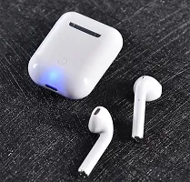 i12 Best Wireless Bluetooth Buds With Mic A00043 Bluetooth  (White, In the Ear)-thumb1