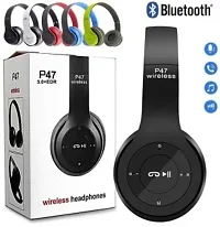 Bluetooth Over Ear Headphones Wireless with Mic (multi couler)-thumb4