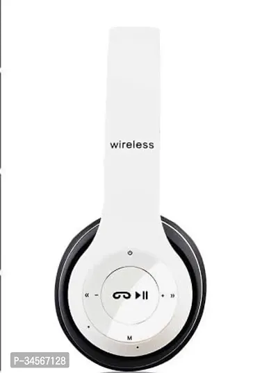 P47 Foldable Headphone with Mic and Volume Button Bluetooth Headset-thumb3