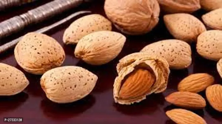Premium Raw kashmiri Almonds  Pouch Pack | Badam Giri | Nutritious  Delicious High in Fiber  Boost Immunity | Dry Fruits Real Nuts | Gluten Free 5g