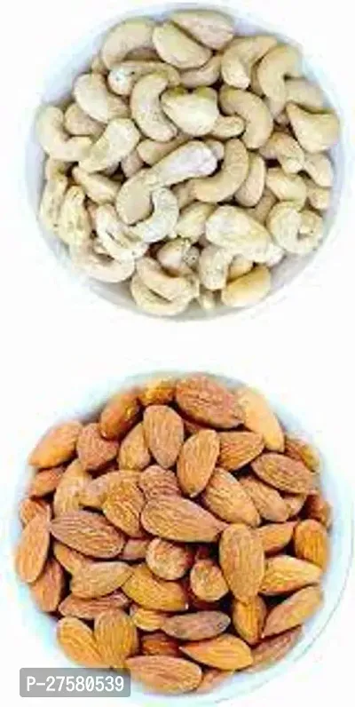 Classic Cashew And Almonds Combo Pack Of 2-thumb0