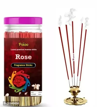 Golden Perfumery Poioo Sugandhit Premium Rose Agarbatti Incense Sticks-thumb0