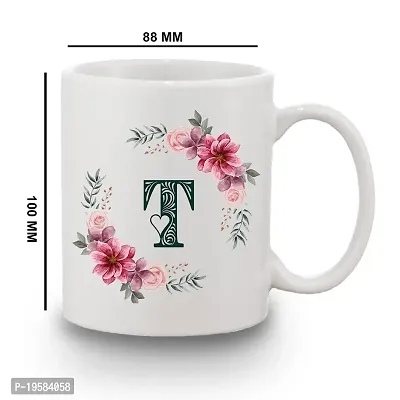 Rakhi Gift Combo for Brother Floral T Alphabet Printed Coffee Mug 350ML Roli Tikka Pack Rakhi Gift for Brother Sister-thumb4