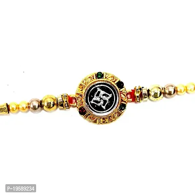 BANDHAN- Combo Rakhi for Rakshabandhan (Bracelet) | Rakhi for Brother | Designer and Fancy Rakhi for Brother, Sister, Lil Bro and Small Brother and Sisiter | Rakhi combos (2PCS) | RB263-thumb2