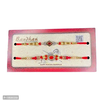 Special Rakshabandhan Gift pack of 2 Rakhi Wallet  Hanky | Brothers Special Gift | Rakhshabandhan online Gift for Brother under 500 | Rakhi Special Set For Sibling-thumb5