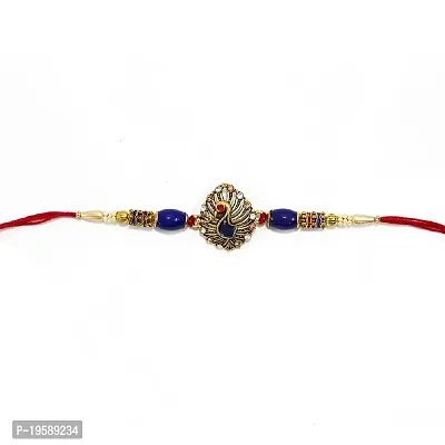 BANDHAN- Combo Rakhi for Rakshabandhan (Bracelet) | Rakhi for Brother | Designer and Fancy Rakhi for Brother, Sister, Lil Bro and Small Brother and Sisiter | Rakhi combos (2PCS) | RB263-thumb4