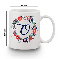 Designer Rakhi Combo O Alphabet Word Text Printed Coffee Mug Roli Tikka Pack Best Gift for raksha bandhan for Sister-thumb3