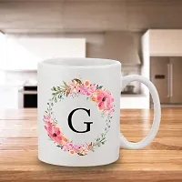 BANDHAN Designer Rakhi Colorful Floral G Alphabet Printed Coffee Mug 350 ML Roli Tikka Pack Rakhi for Brother and Bhabhi with Gift-thumb4