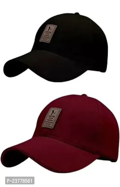 Trending Stylish Cotton Cap For Men and Women Pack Of 2