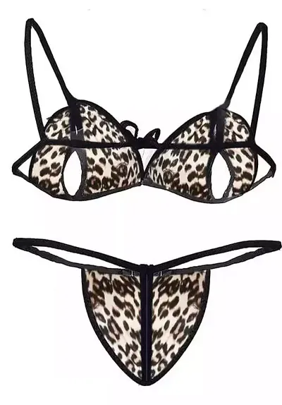 Stylish Net Lingerie Set For Women