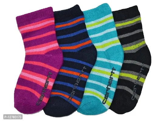 ME STORES Kids Winter socks , Thermal Socks , Warm socks ( Pack of 5 Pairs) ( 2-5 Years)-thumb0