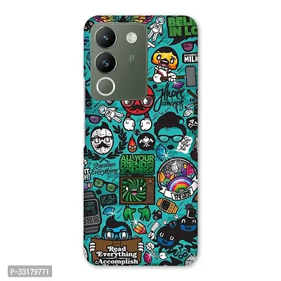 VIVO Y200 5G Back Cover Cool Doodle Art Printed Hard Case-thumb0