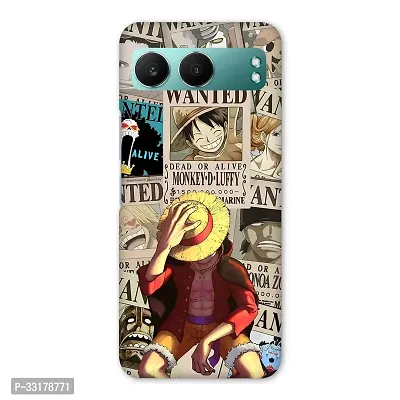 ONEPLUS NORD 4 5G Back Cover Anime One Piece Wanted Luffy  Printed Hard Case