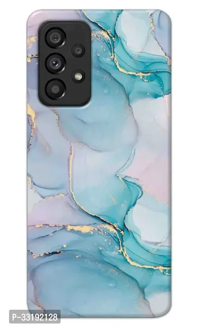 Samsung Galaxy A53 5G Back Cover Blue Marble Printed Hard Case-thumb0