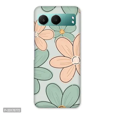 ONEPLUS NORD 4 5G Back Cover Aesthetic Flower Printed Hard Case-thumb0