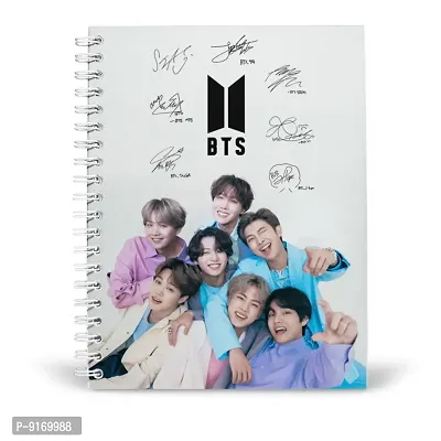 BTS SIGNATURE DIARY A5 160 PAGES-thumb0