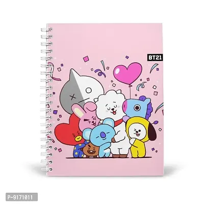 BTS BT21 DIARY | FOR BTS ARMY BIRTHDAY GIFT | A5 160 PAGES-thumb0