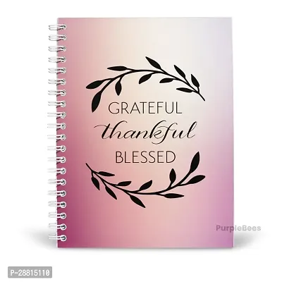 GREATFUL THANKFUL BLESSED DIARY A5 | Motivational Diary | Inspirational Quotes Diary | Diary for Boys, Girls, Kids, Office | Travel Diary Notebook with Quotes | Diary for Gift |-thumb0