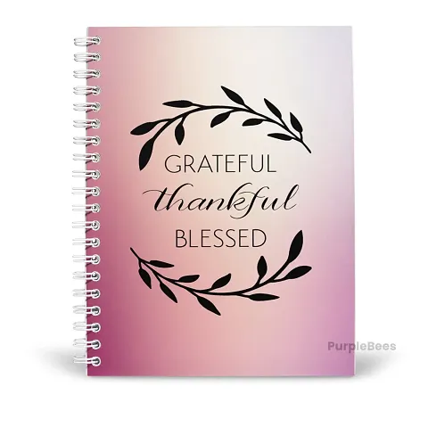 GREATFUL THANKFUL BLESSED DIARY A5 | Motivational Diary | Inspirational Quotes Diary | Diary for Boys, Girls, Kids, Office | Travel Diary Notebook with Quotes | Diary for Gift |