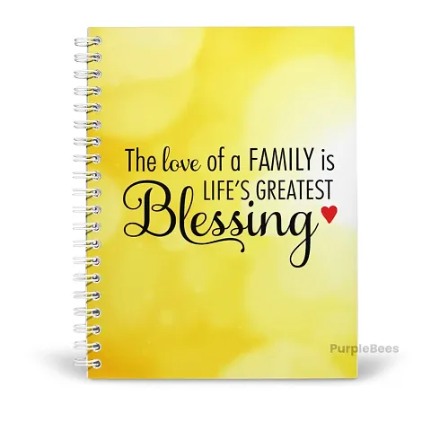 LOVE OF A FAMILY QUOTES DIARY A5 | Motivational Diary | Inspirational Quotes Diary | Diary for Boys, Girls, Kids, Office | Travel Diary Notebook with Quotes | Diary for Gift |