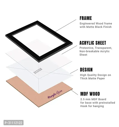 Bts Rm  Photo Frame By Purplebees |  Size- 5.5*7.5 Inch | Bts Poster Table Frame Black | Gift For Bts Army Fan Merch  Bts Book-thumb2