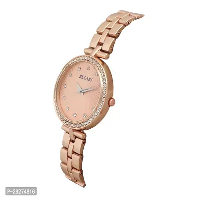 Elegant Alloy Golden Analog Watches for Women-thumb3