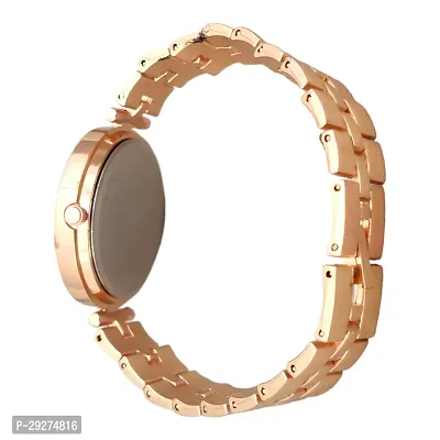 Elegant Alloy Golden Analog Watches for Women-thumb4