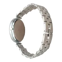 Elegant Alloy Silver Analog Watches for Women-thumb2